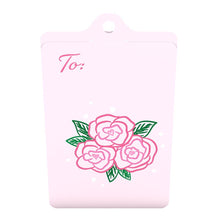 Load image into Gallery viewer, Gift Tag 4-Pack: Rose Bloom