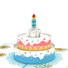 Load image into Gallery viewer, Rainbow Birthday Cake