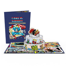 Load image into Gallery viewer, Marvel Comic Birthday Cake