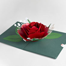 Load image into Gallery viewer, Red Rose Bloom