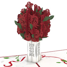 Load image into Gallery viewer, Red Rose Arrangement