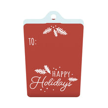 Load image into Gallery viewer, Gift Tag 4-Pack: Holiday Tree
