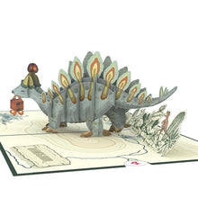 Load image into Gallery viewer, Happy Birthday Stegosaurus
